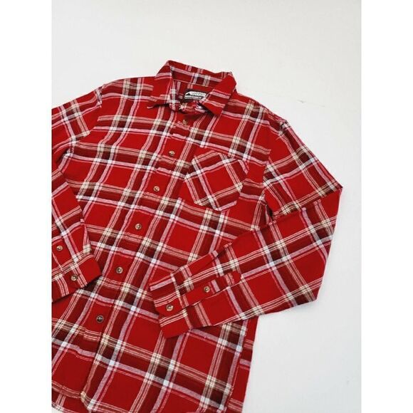 Mountain Khakis Men's Flannel Shirt Button Up Plaid Sz M Classic Fit Long Sleeve - Picture 3 of 9